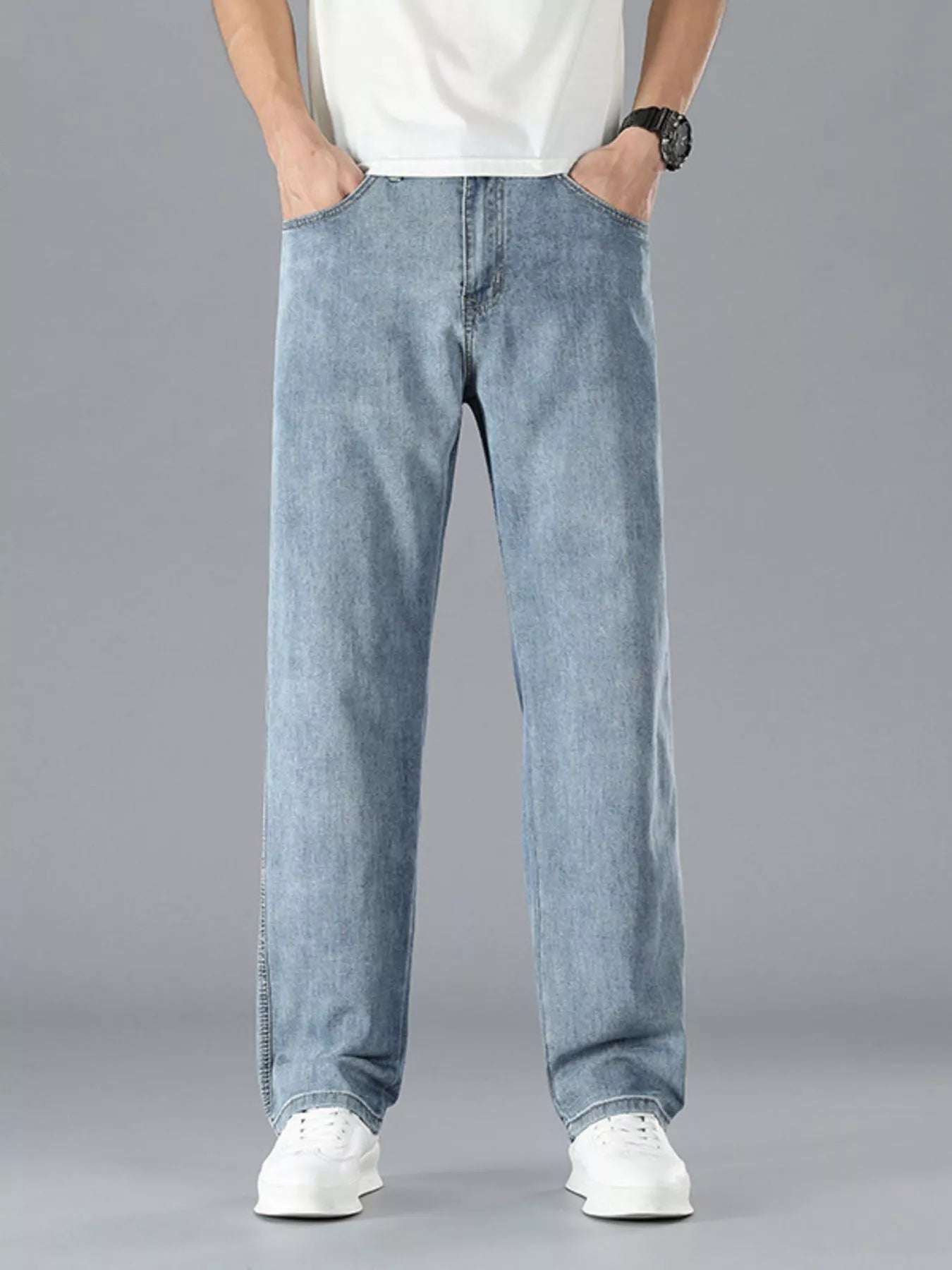 Men's Straight Leg Jeans - cas7m