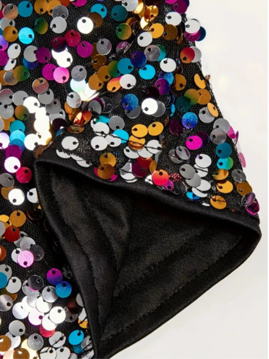 Sequin Mini Skirt - cas7m