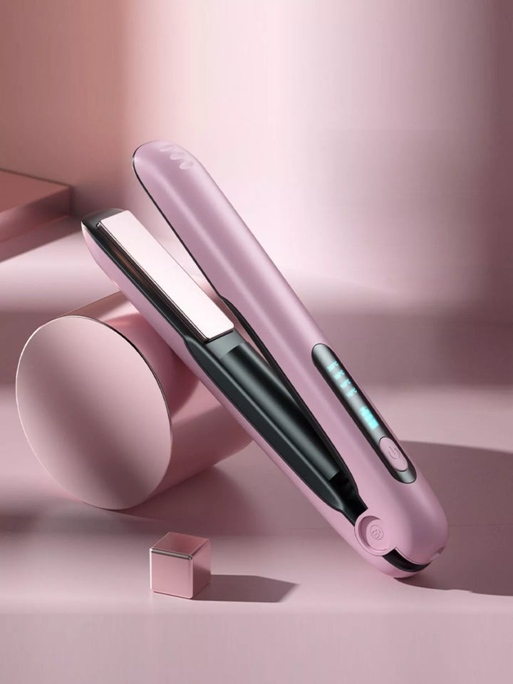 QuickHeat Pro Hair Straightener: Salon Smooth Anywhere - cas7m