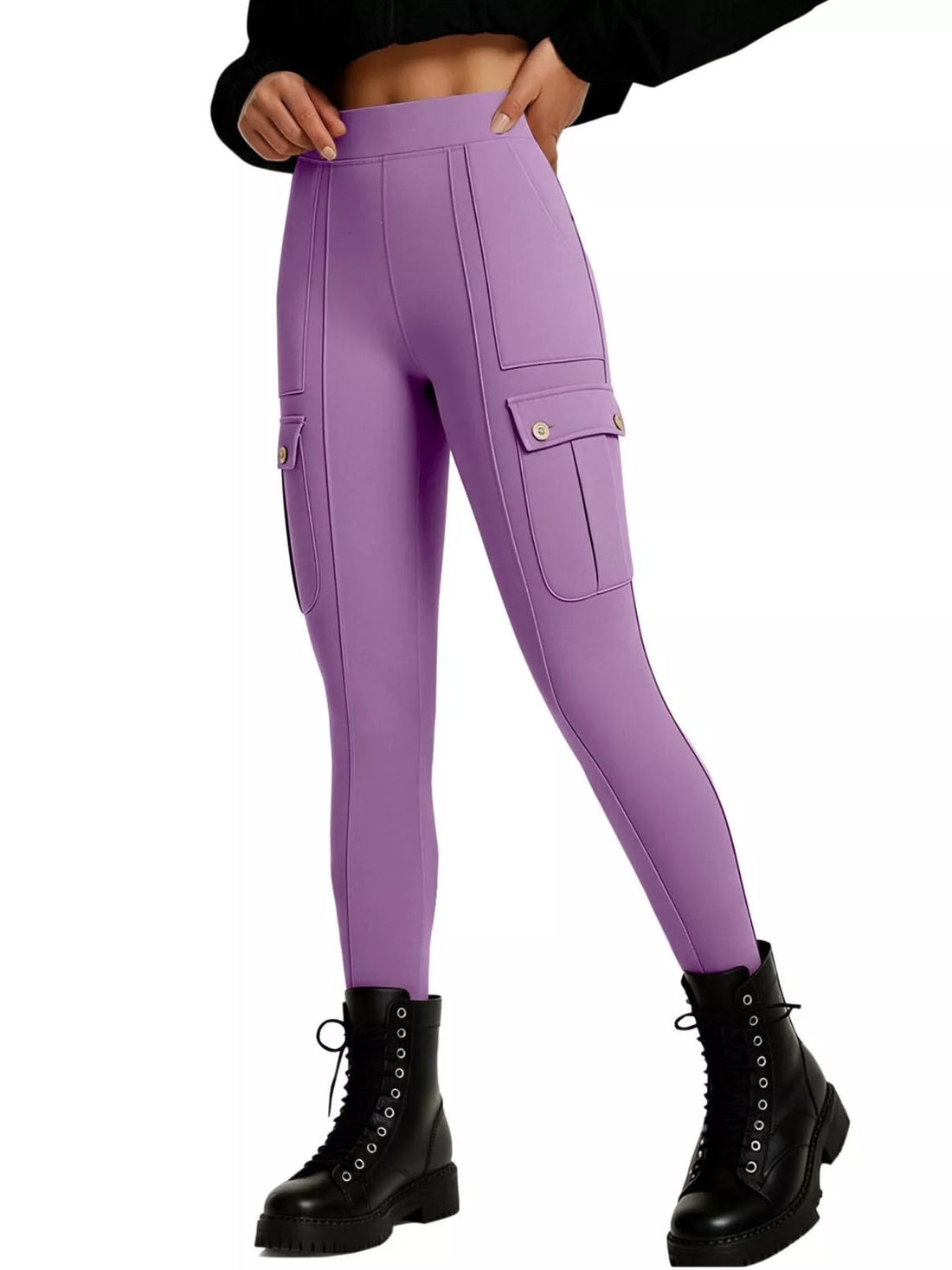 High Waist Active Pants - cas7m