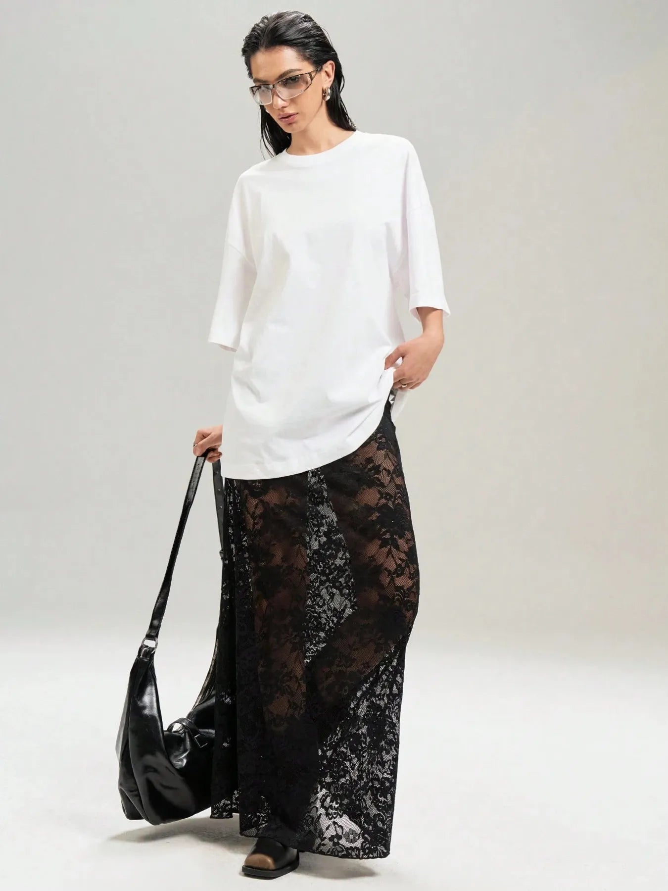 Lace Maxi Skirt - cas7m