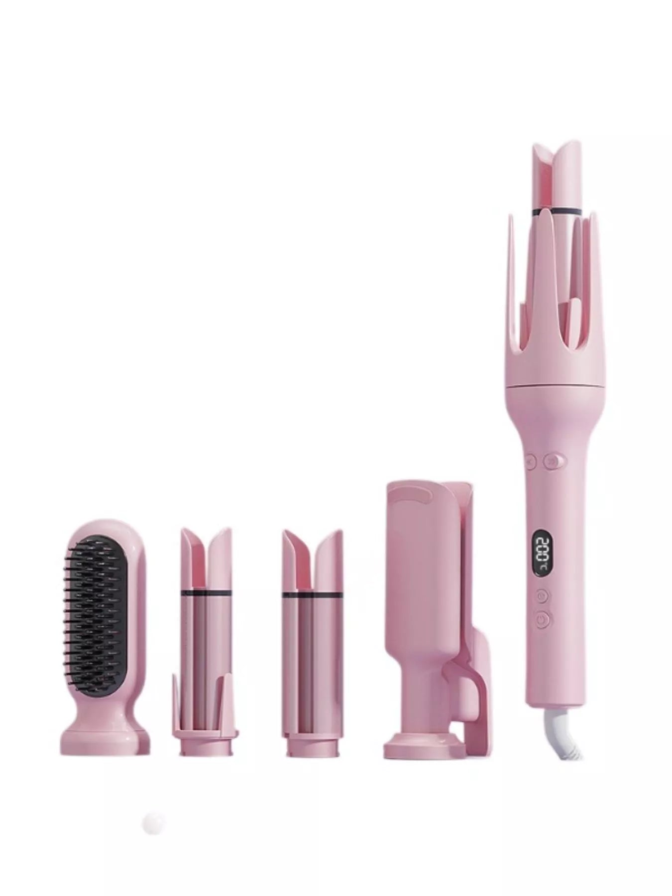 Auto-Rotate Ceramic Curling Iron: Salon-Quality Curls at Home - cas7m