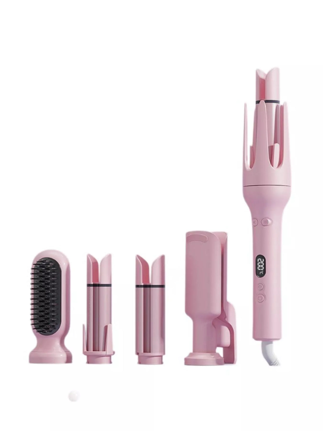 Auto-Rotate Ceramic Curling Iron: Salon-Quality Curls at Home - cas7m