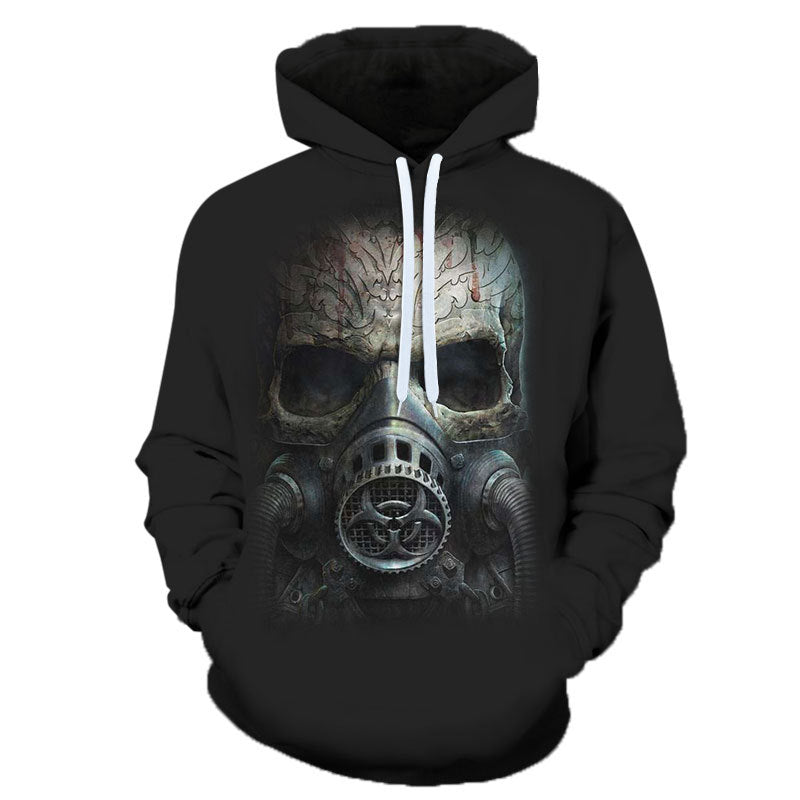 Men's And Women's Loose Fashion 3D Digital Printed Hoodie - cas7m