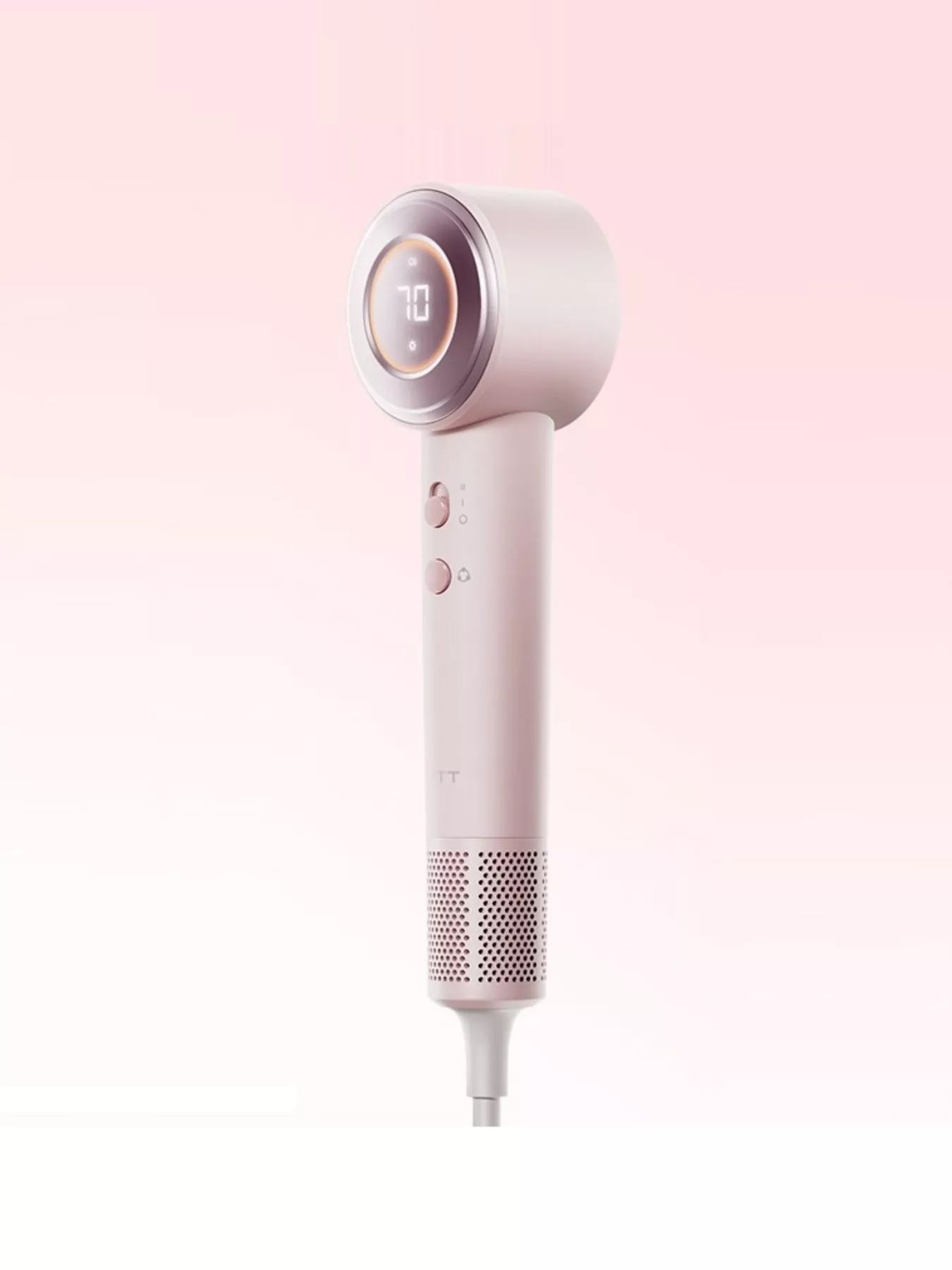 TurboIon Pro: Compact High-Speed Hair Dryer with Temperature Control - cas7m