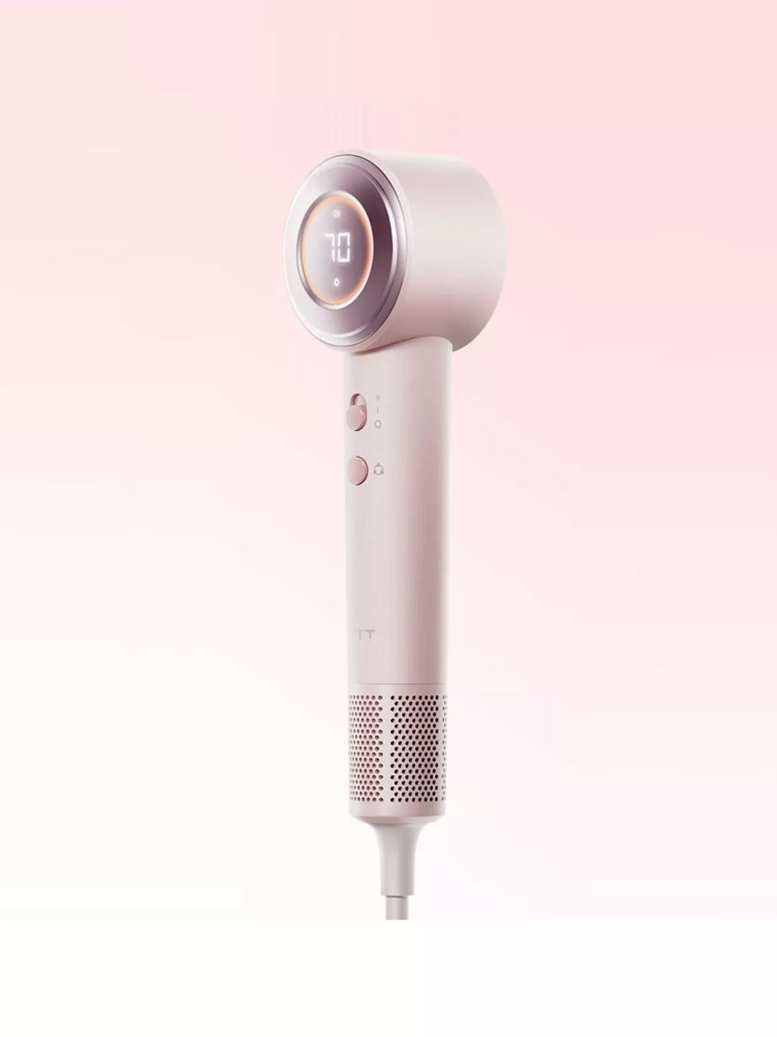 TurboIon Pro: Compact High-Speed Hair Dryer with Temperature Control - cas7m
