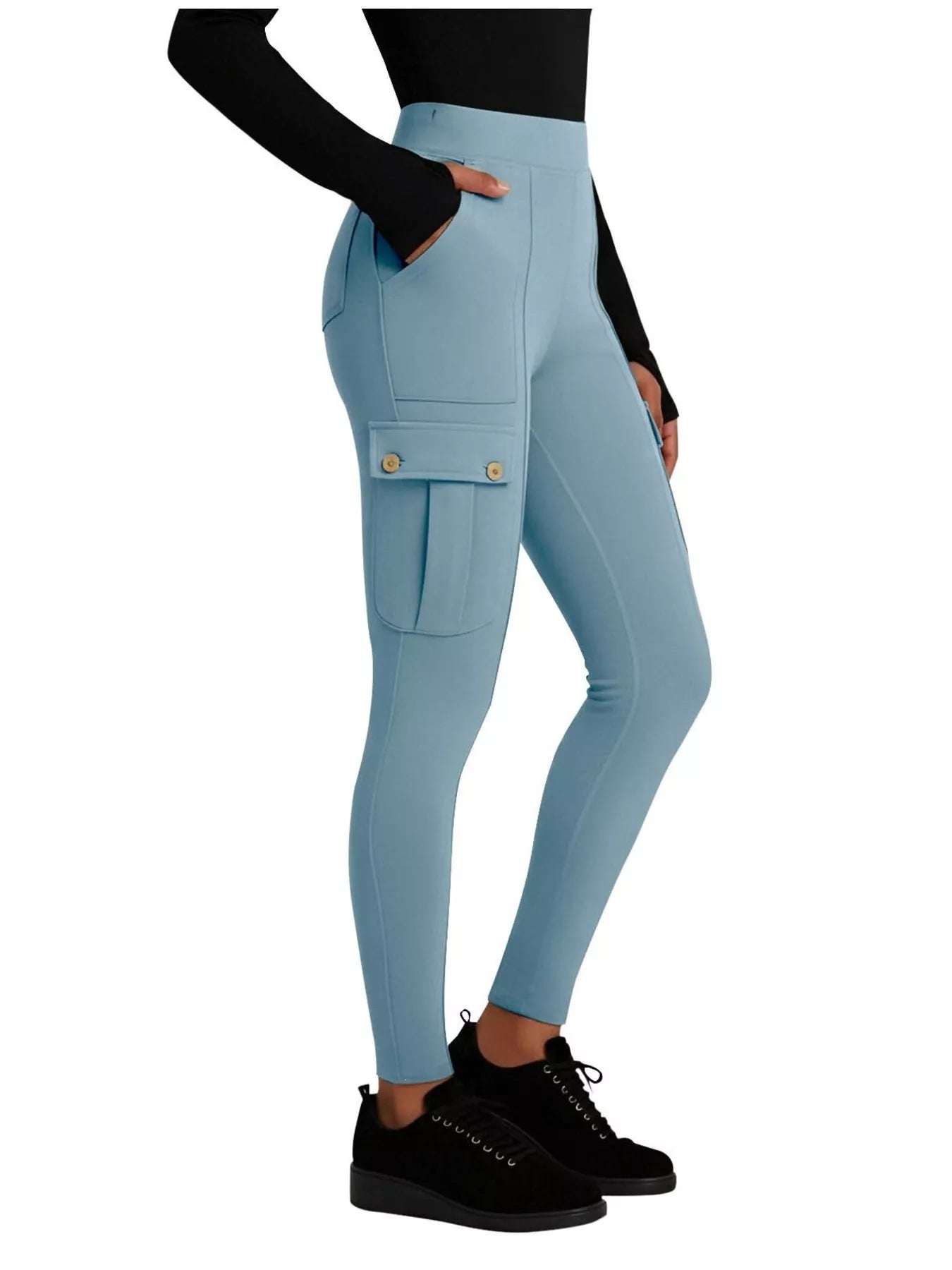 High Waist Active Pants - cas7m