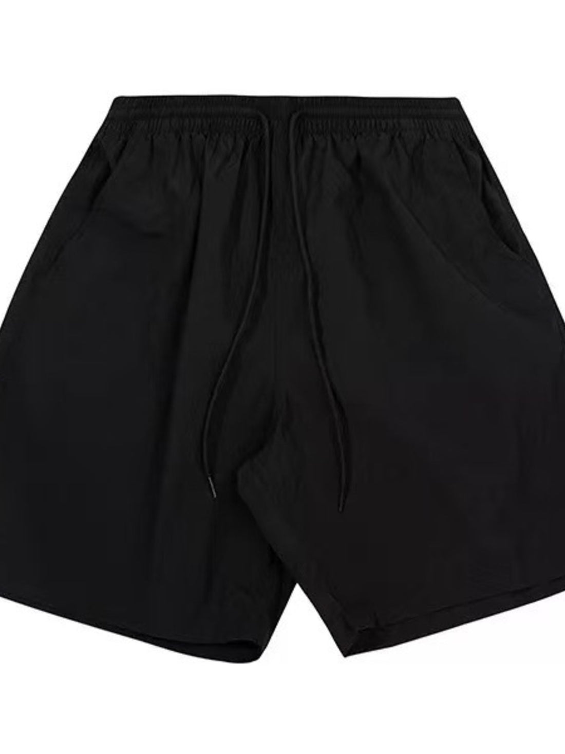 Men's Plus Size Casual Elastic Waist Lightweight Shorts - cas7m