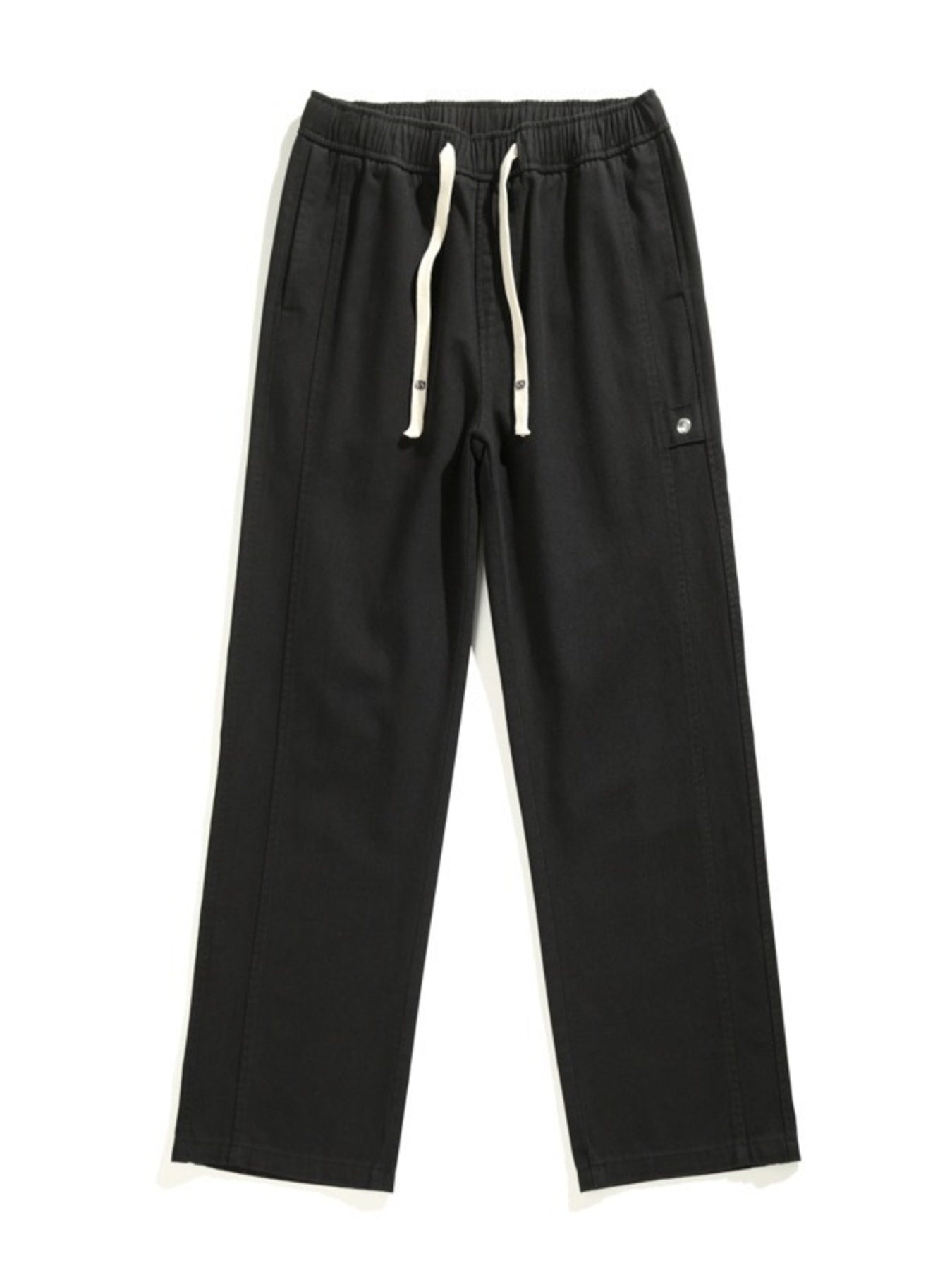 Men's Plus Size Loose Fit Drawstring Casual Pants - cas7m