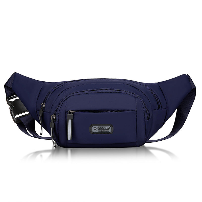 Men's Multifunctional Waist Bag Wear-resistant Waterproof Crossbody Bags - cas7m