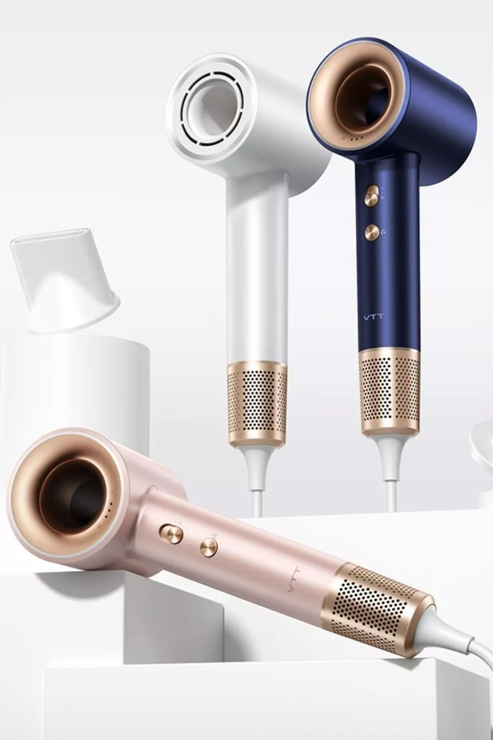Salon Pro Ionic High-Speed Hair Dryer for Smooth, Shiny Hair - cas7m