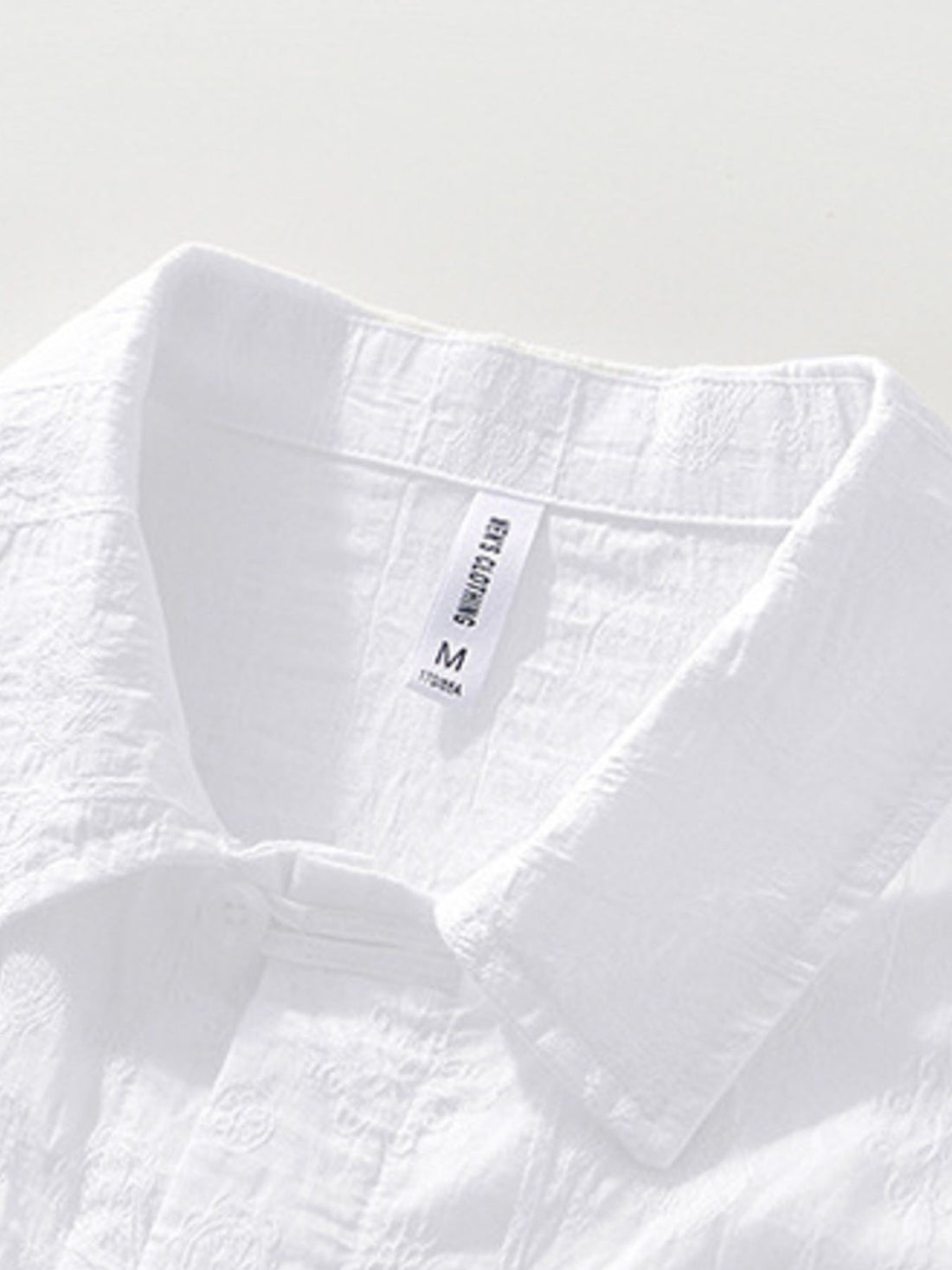 Men's Plus Size Casual Button Up Short Sleeve Shirt - cas7m