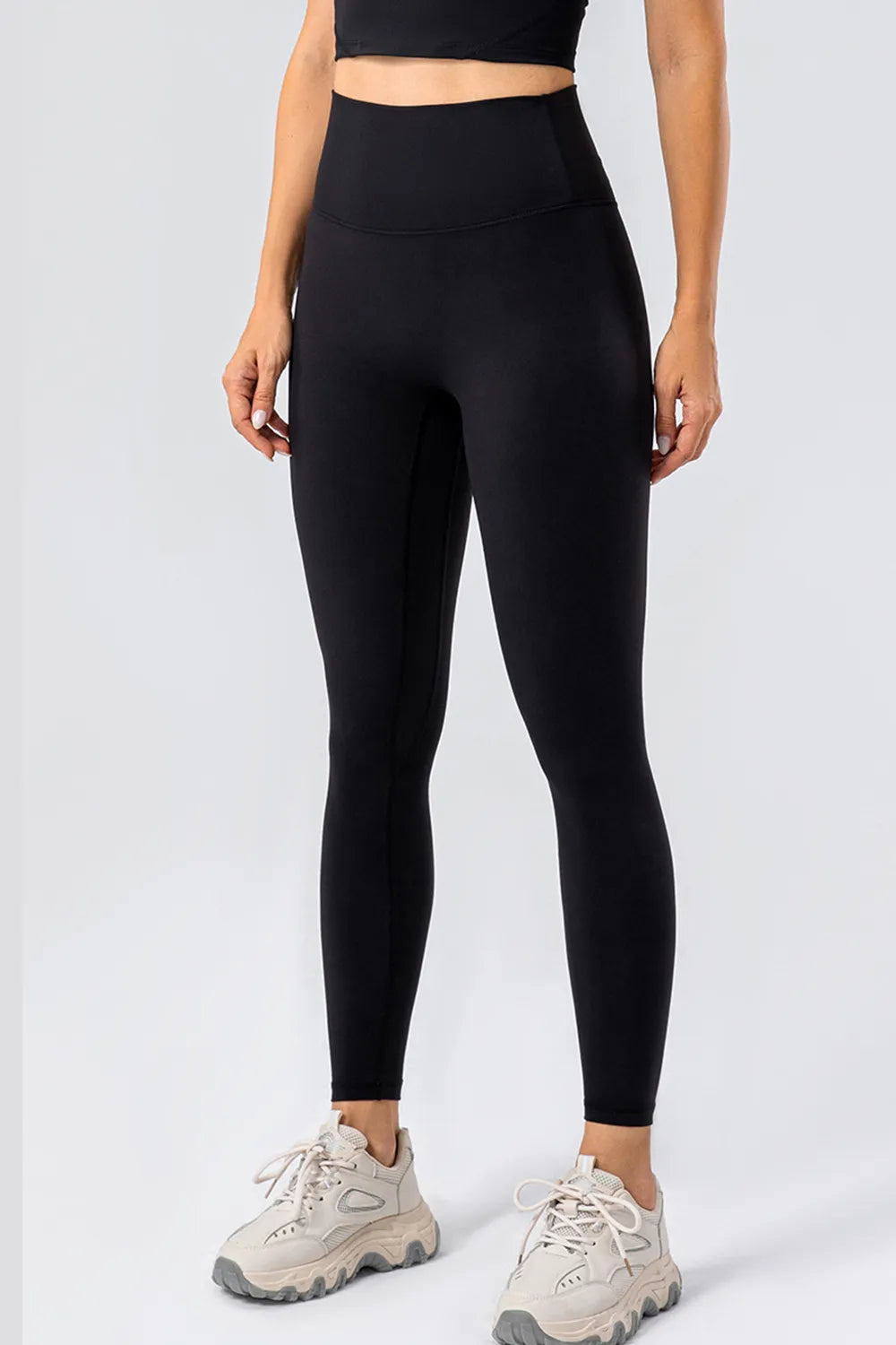 Ultimate Comfort Stretchy Nylon Leggings - cas7m