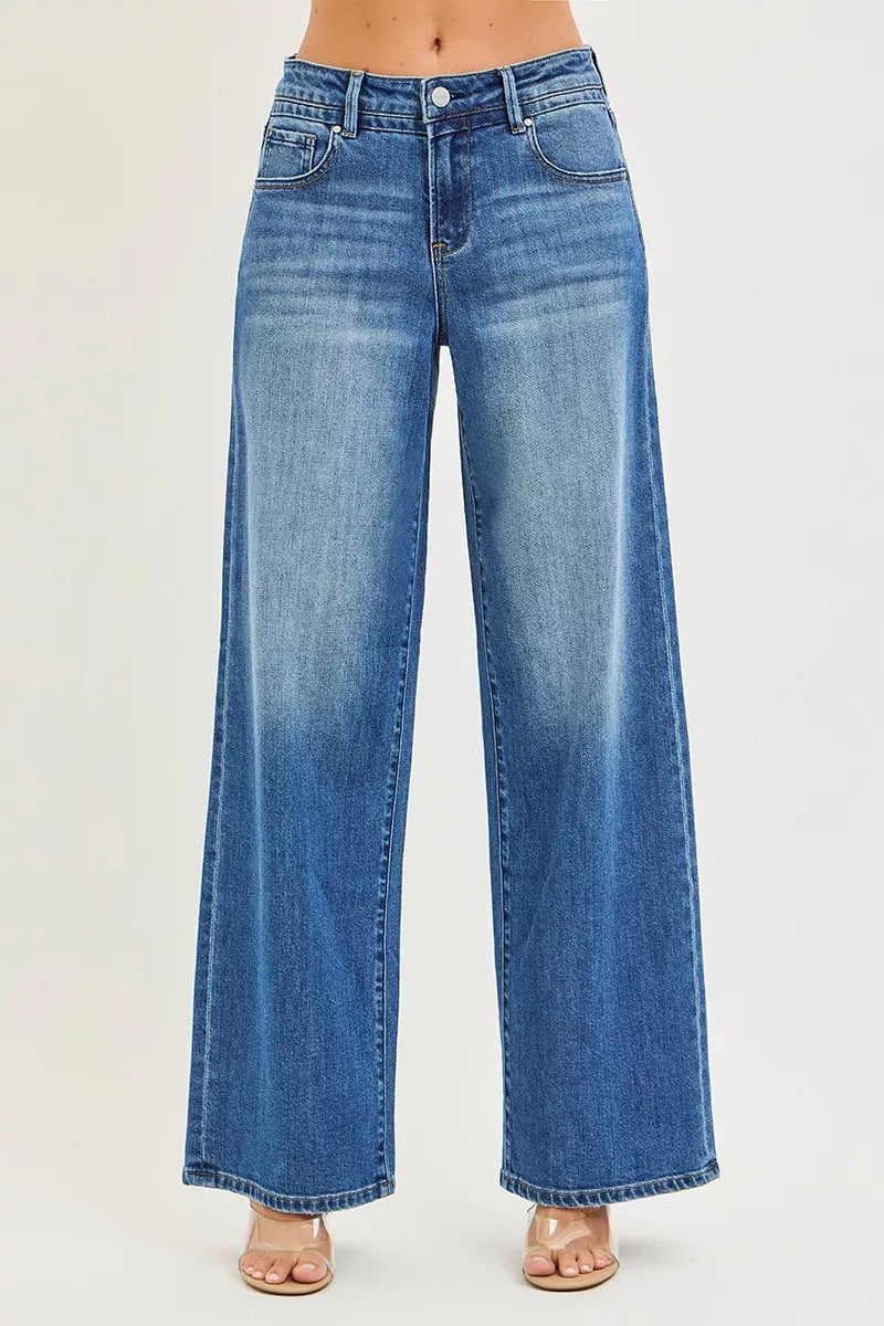 RISEN Slouchy Baggy Jeans with Pockets - cas7m