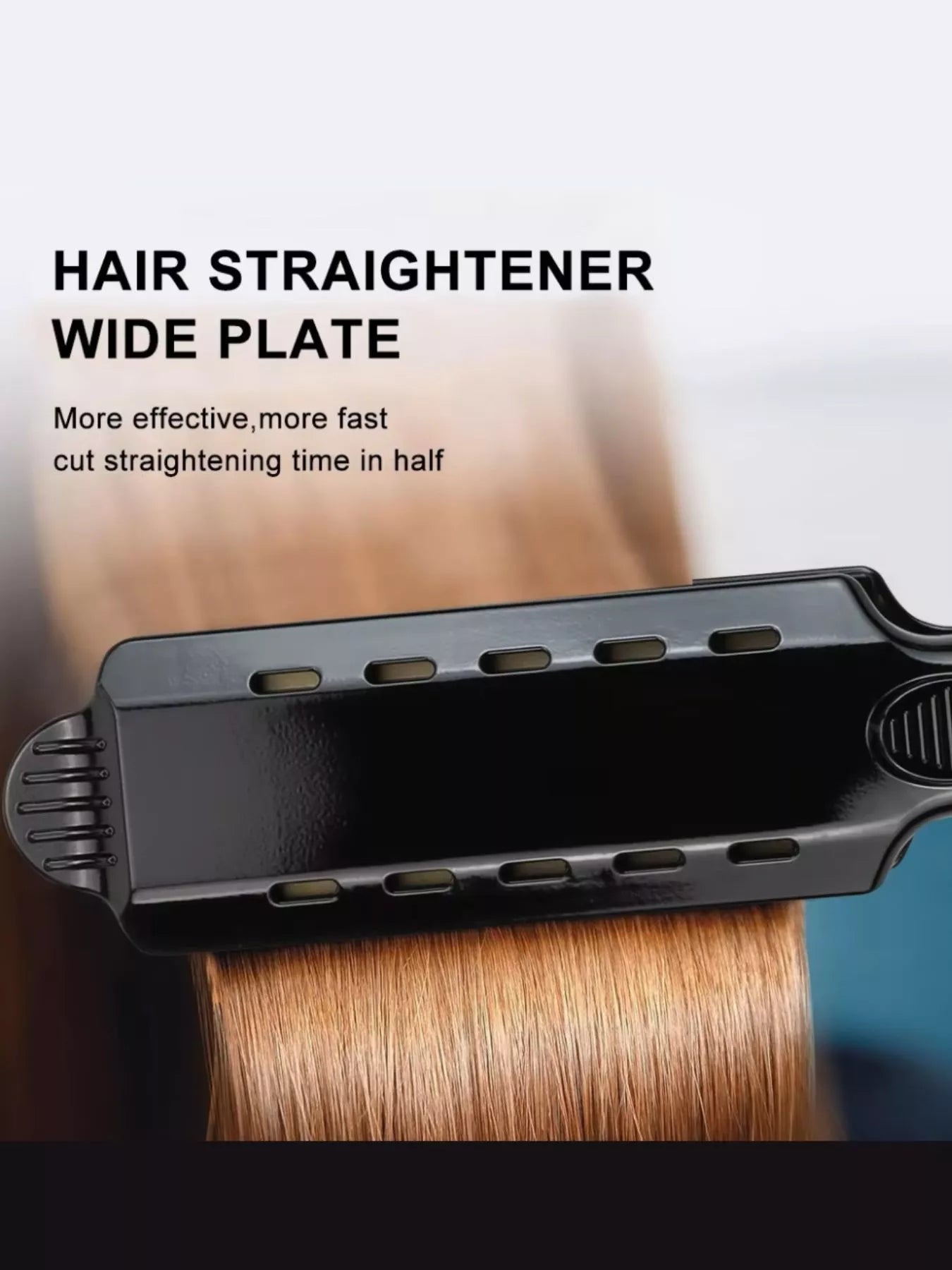 Pro-Sleek Fast Heating Hair Straightener - Salon Results at Home - cas7m