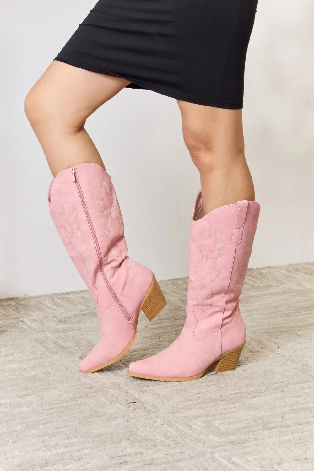 Forever Link Knee High Cowboy Boots - cas7m