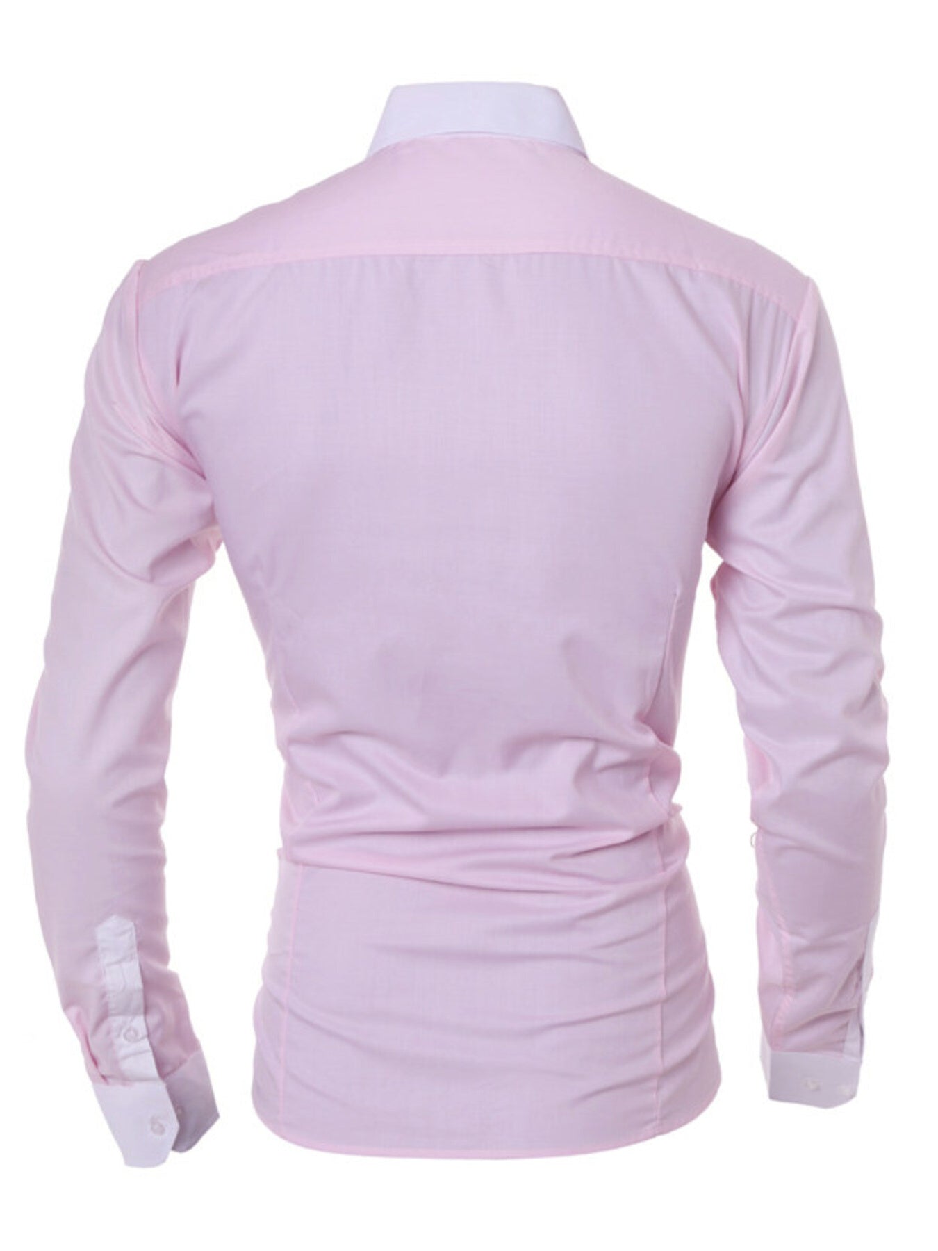 Men's Slim Fit Long Sleeve Shirt - cas7m