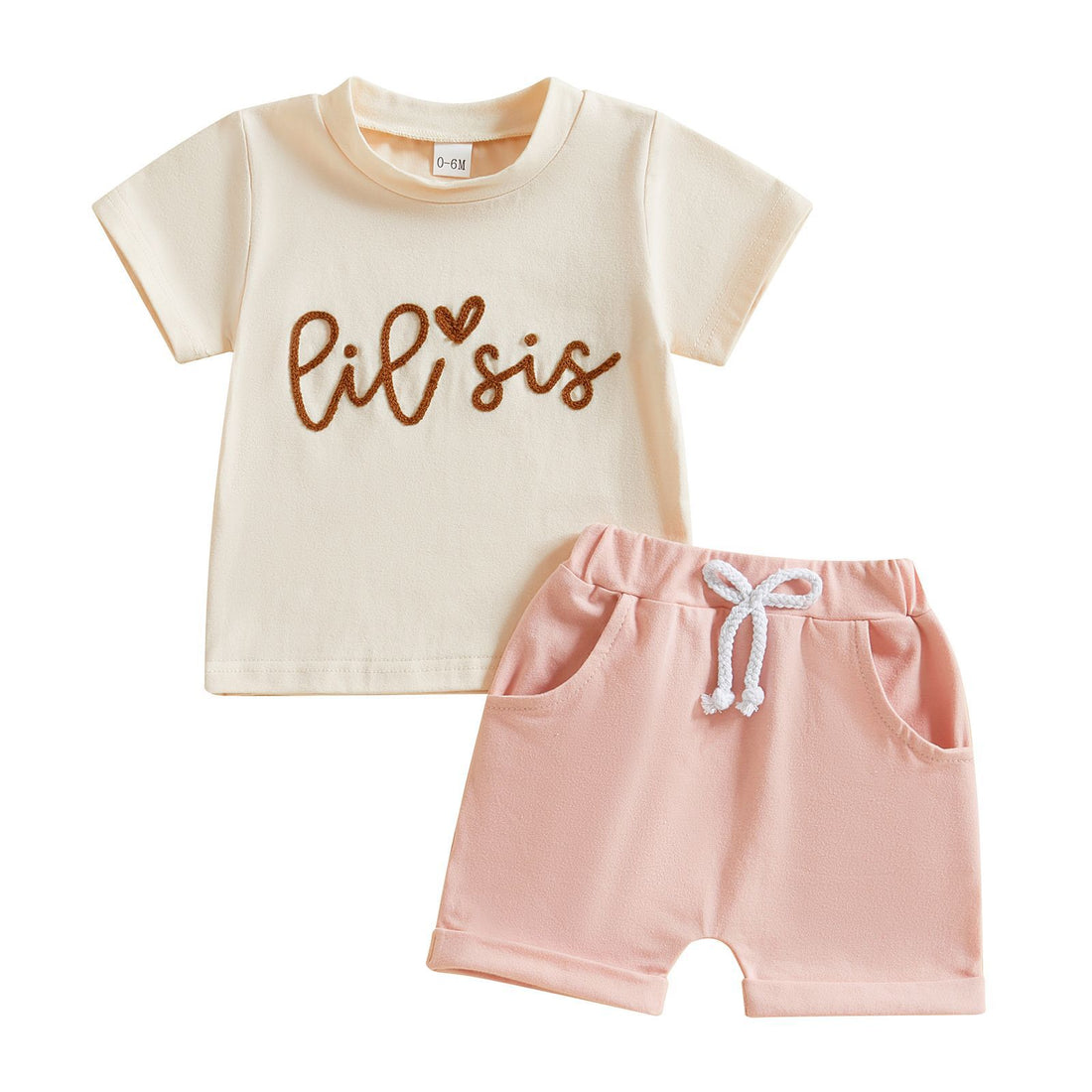 Children's Casual Printed Short Sleeved Shorts Set - cas7m