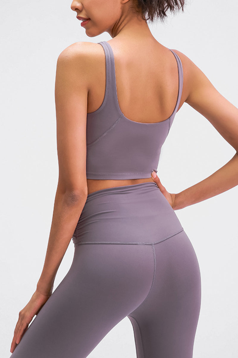 Millennia Scoop Back Sports Bra - cas7m