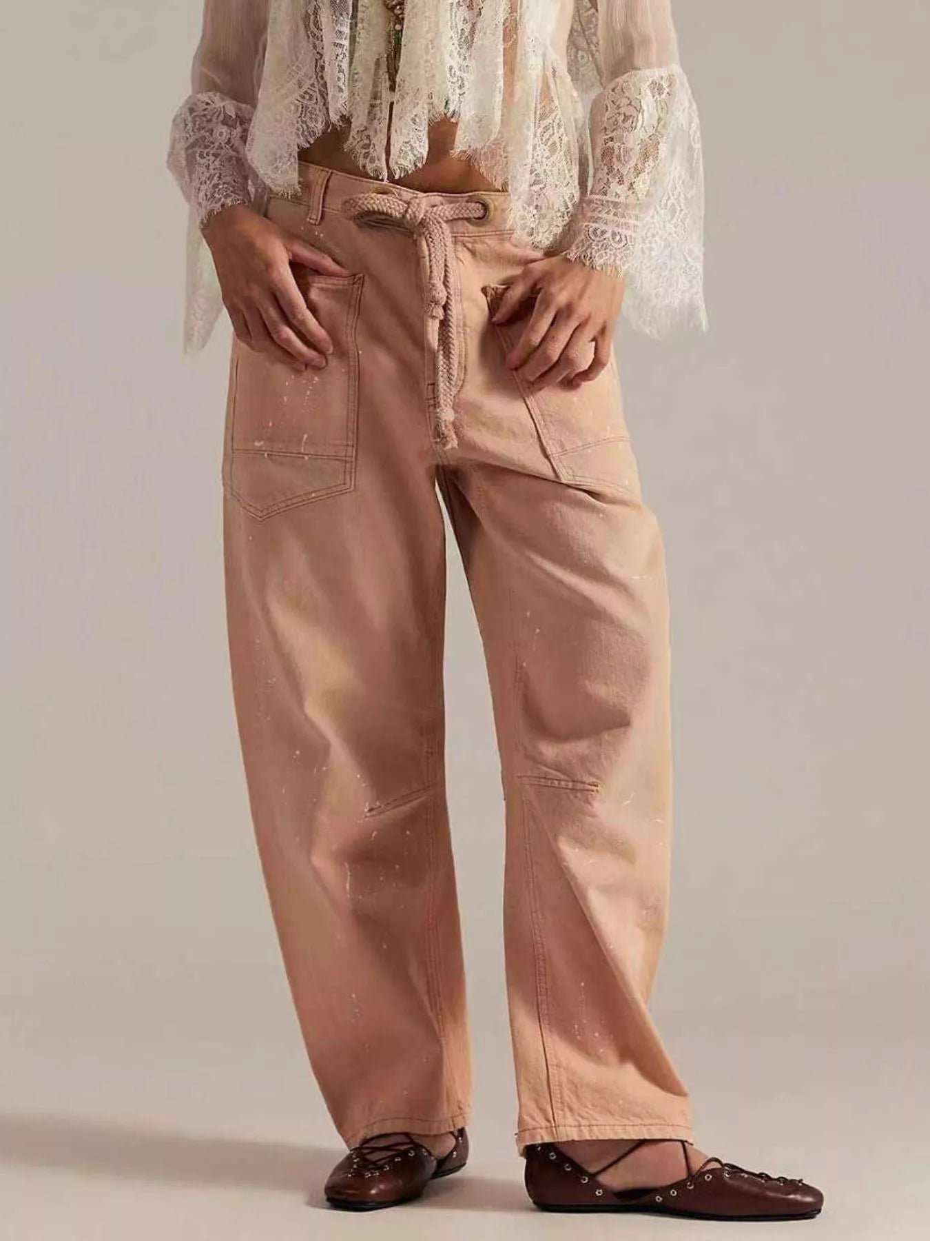 Washed Relaxed Fit Jeans - cas7m