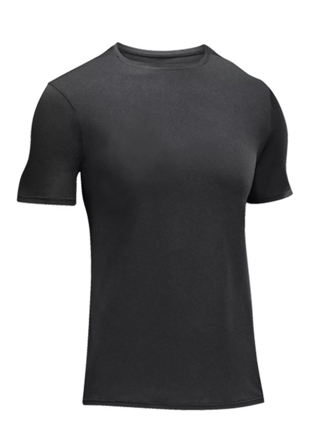 Men's Plus Size Round Neck Short Sleeve T-Shirt - cas7m
