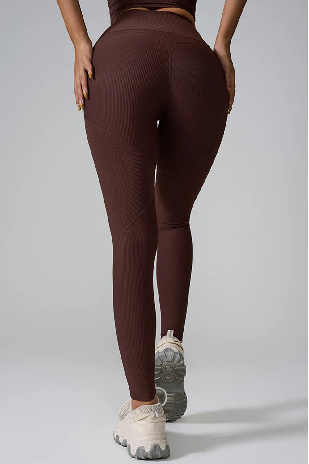 Ultra-Stretch Nylon-Spandex Leggings: Comfort Meets Style - cas7m