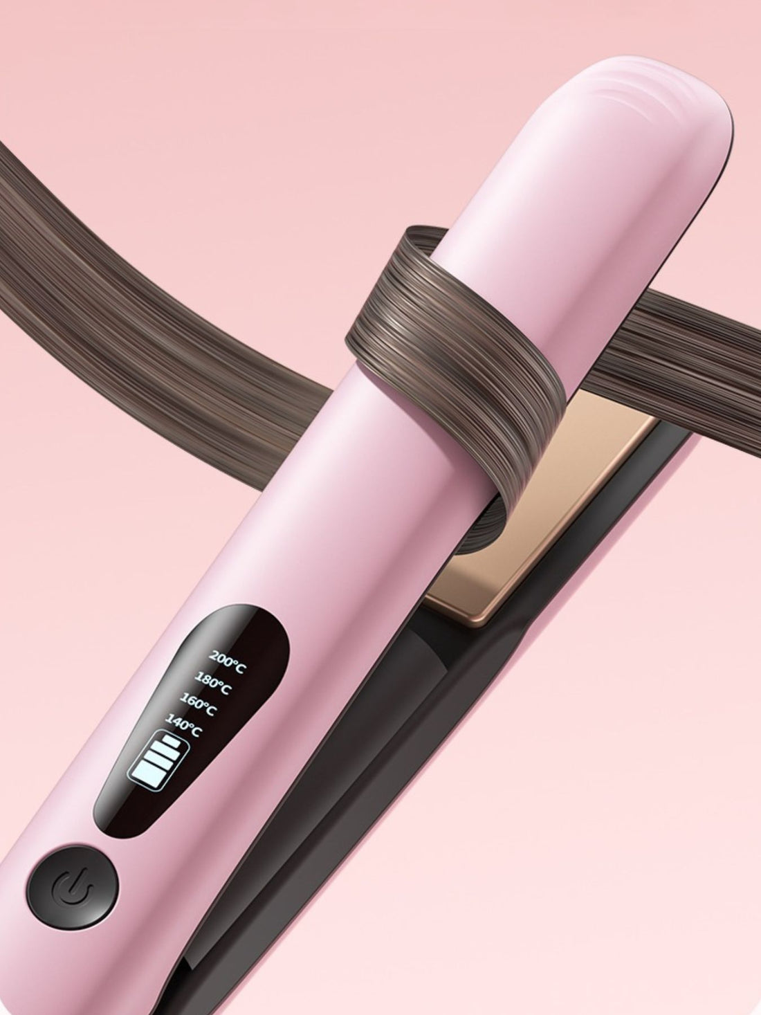 Travel-Ready Cordless Hair Straightener: Salon Results Anywhere - cas7m