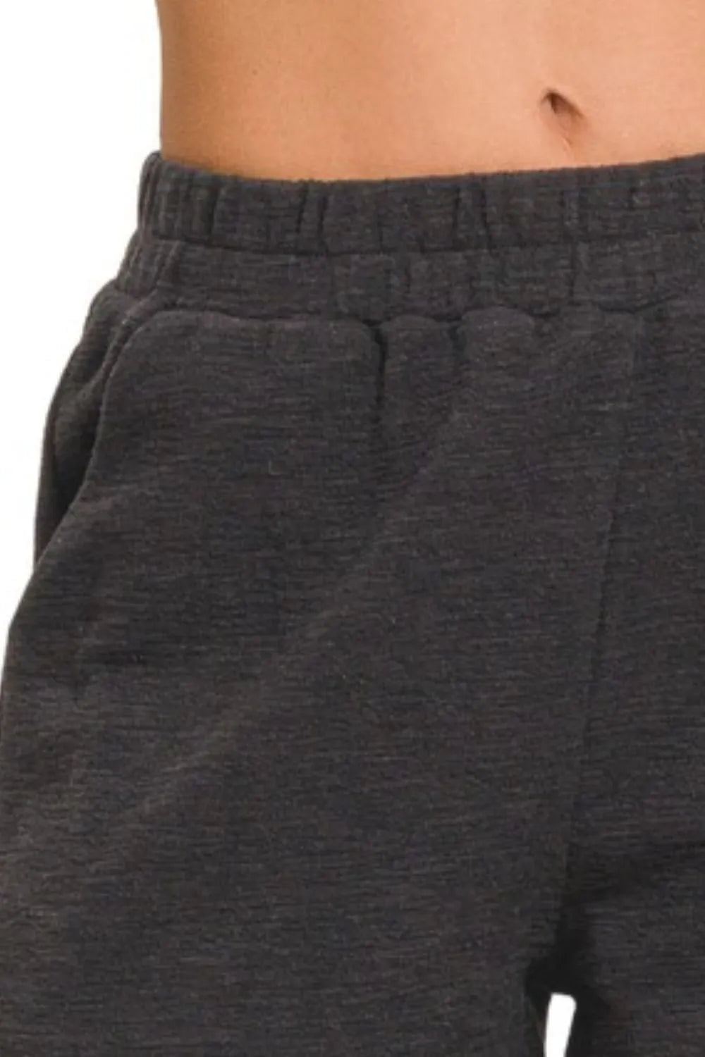 Zenana Cotton Slub Short Pants - cas7m