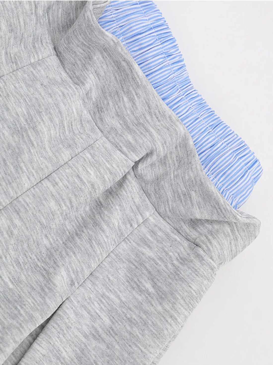 Drawstring Pleated Mini Skirt - cas7m