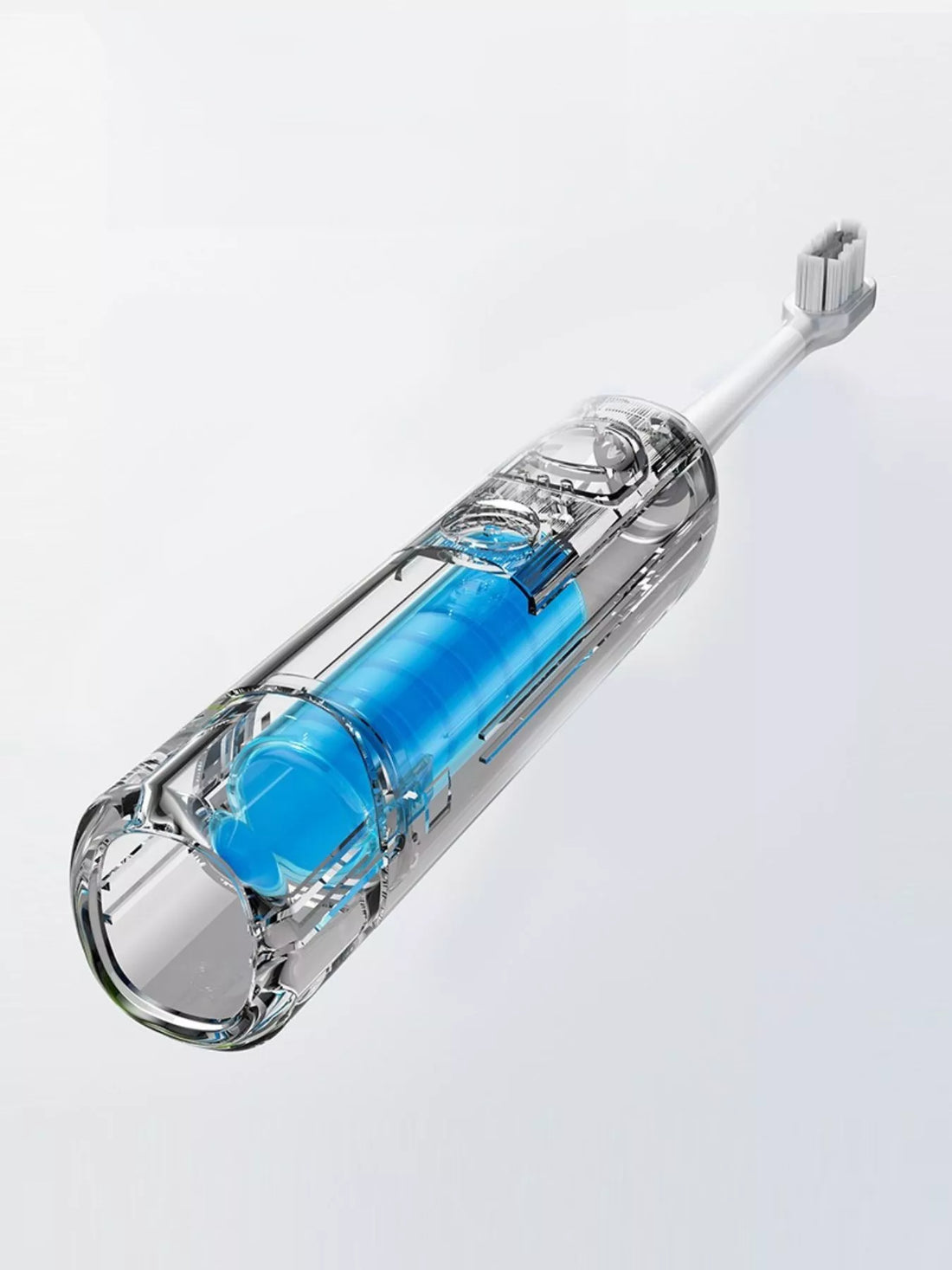 Smart Electric Toothbrush: Sleek, Portable, High-Tech Cleaning - cas7m