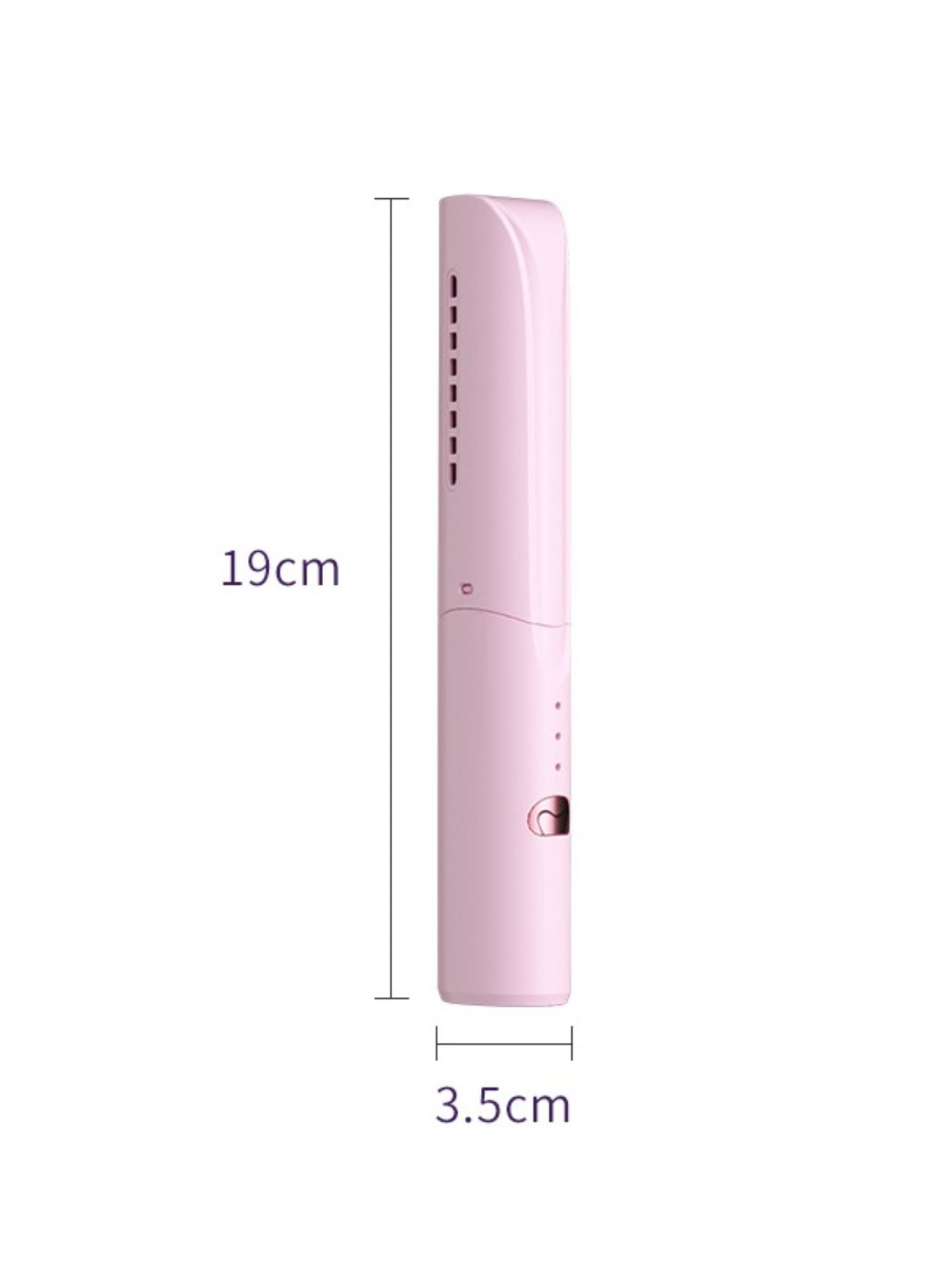 Portable Heated Straightening Comb: Quick, Sleek, Frizz-Free Hair - cas7m