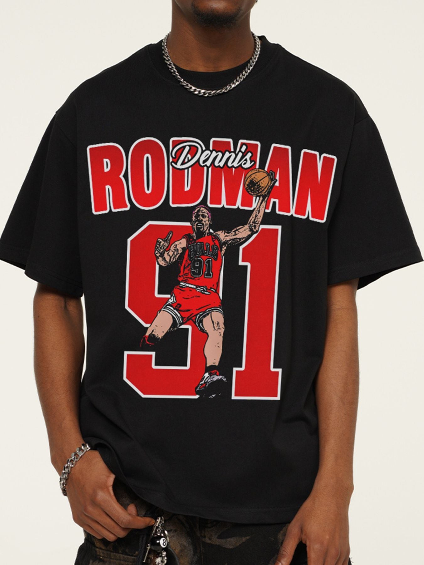 Men's Graphic Vintage Wash T-Shirt - cas7m