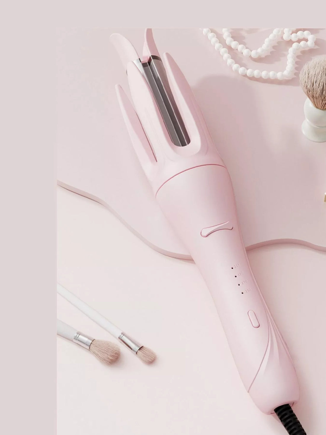 Automatic Ceramic Rotating Curling Iron: Salon-Quality Curls at Home - cas7m