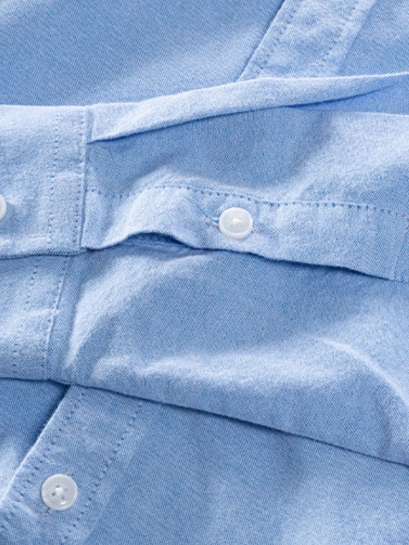 Men's Plus Size Button Up Long Sleeve Shirt - cas7m