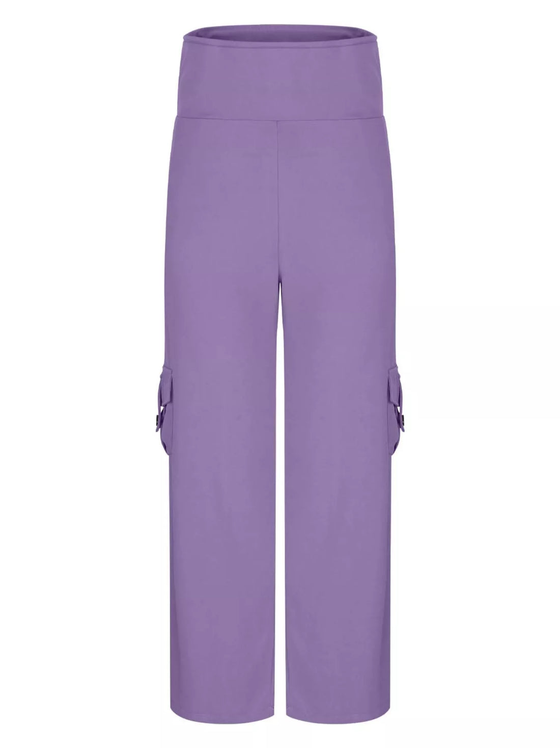 High-Waisted Yoga Pants with Pockets - cas7m