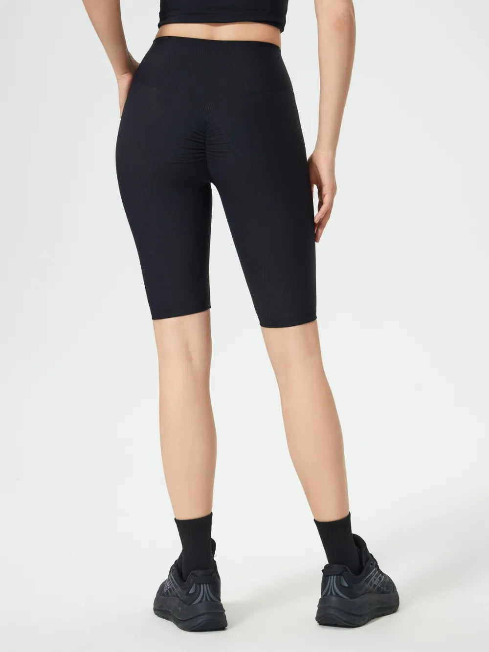 Essential High-Stretch Nylon-Spandex Shorts - cas7m