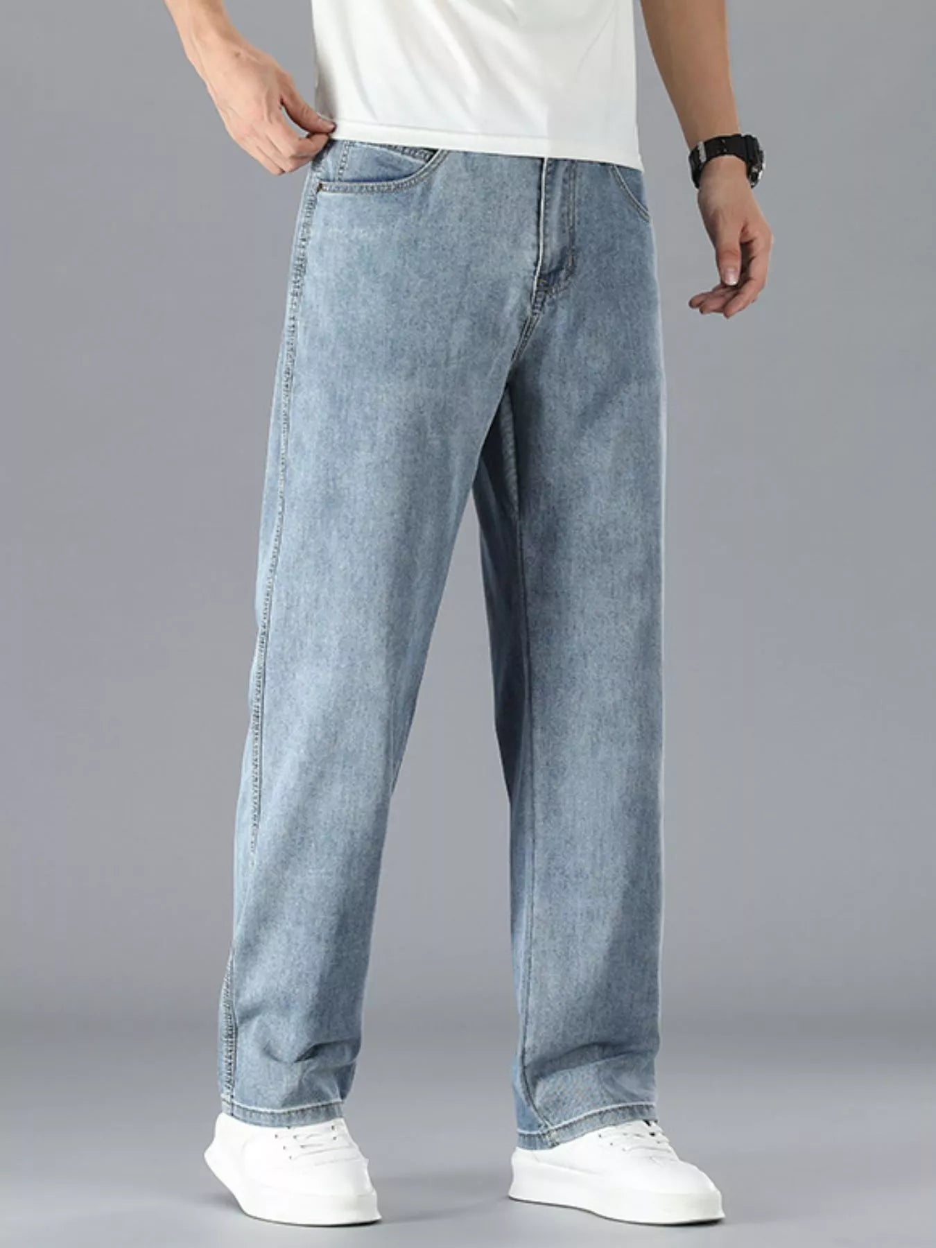 Men's Straight Leg Jeans - cas7m