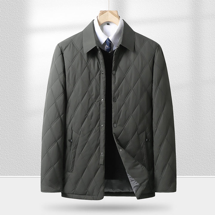 AutumnWinter Plus-Size Men's Cotton-Padded Jacket Coats - cas7m