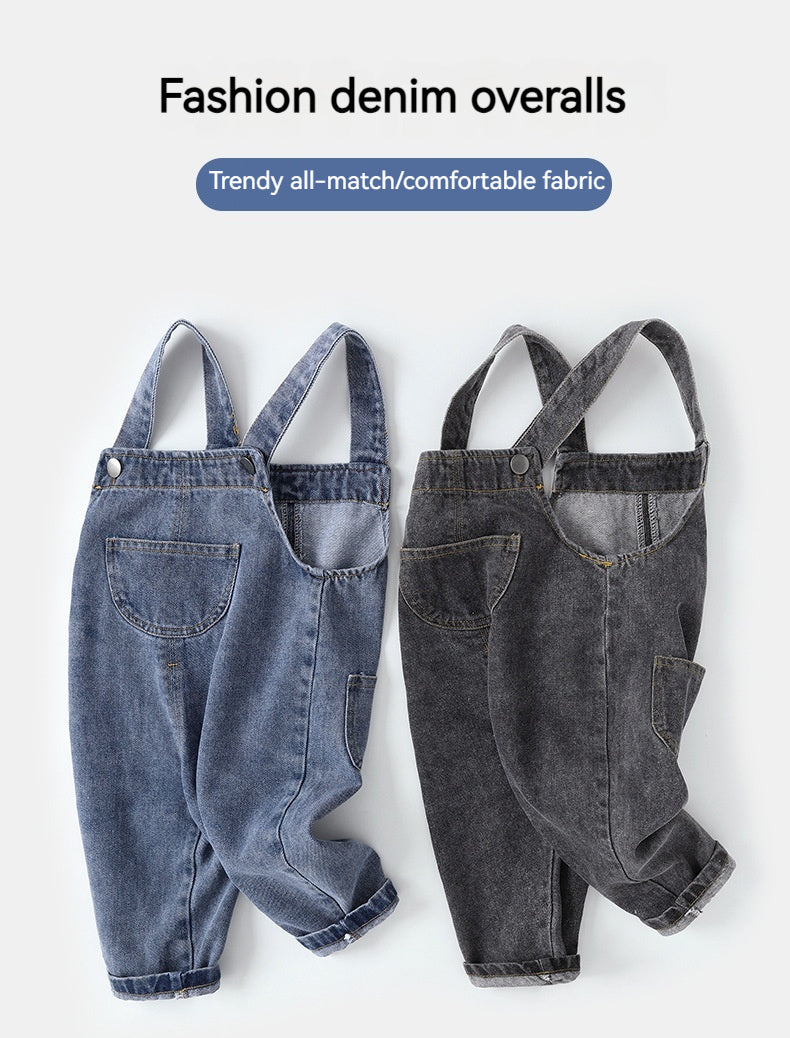 Clothes Fashionable Fashionable Baby Boys' Cute Trousers Spring Korean Style - cas7m