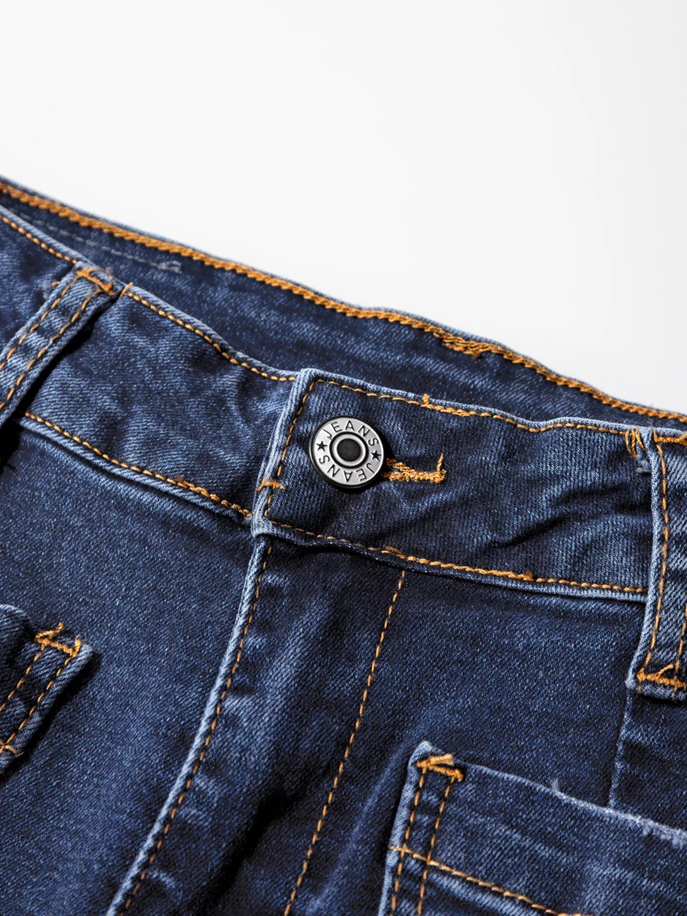 Patch Pocket Shift Jeans - cas7m