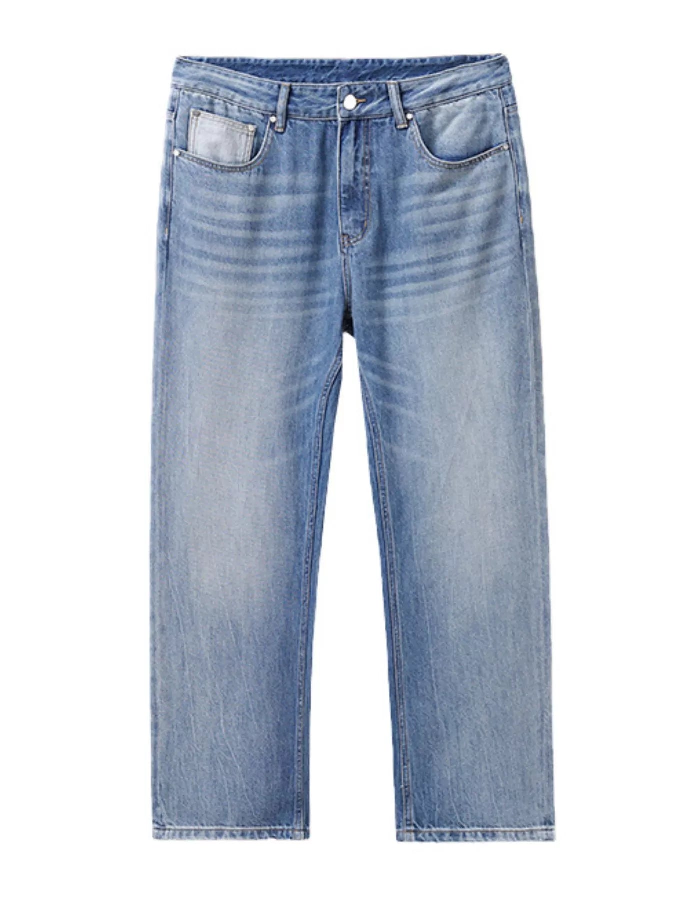 Men's Wide-Leg Relaxed Fit Jeans - cas7m