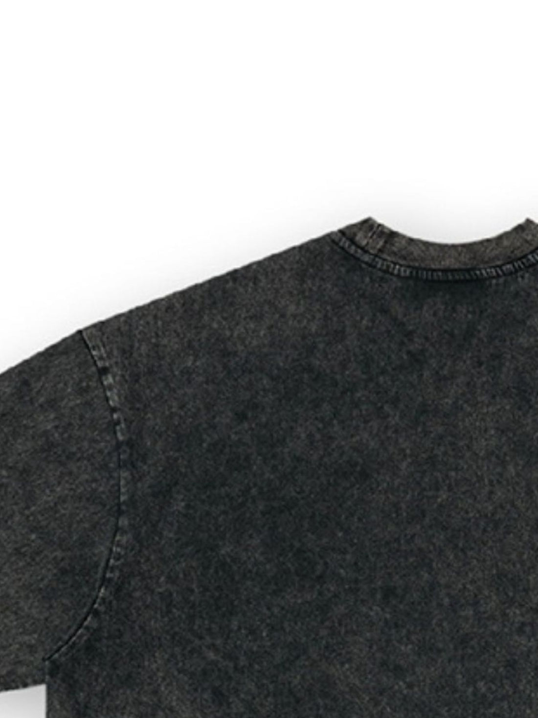 Men's Letter Round Neck Short Sleeve T-Shirt - cas7m