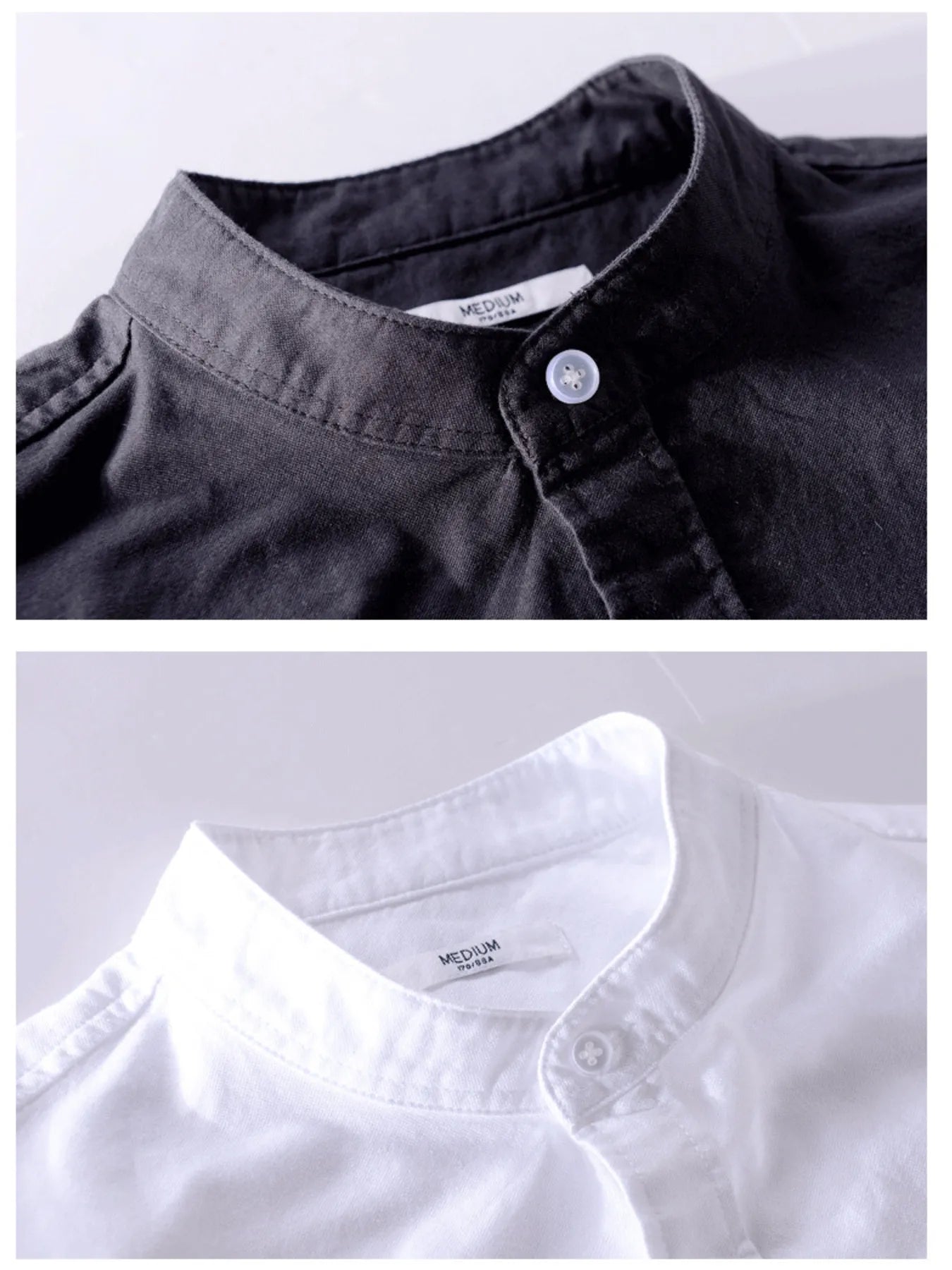 Men's Plus Size Button Up Long Sleeve Shirt - cas7m